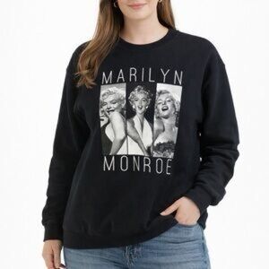 Marilyn Monroe Graphic crew neck sweatshirt